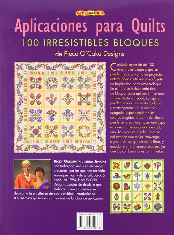 LIBRO APLICACIONES PARA QUILTS "100 Irresistibles - Image 2